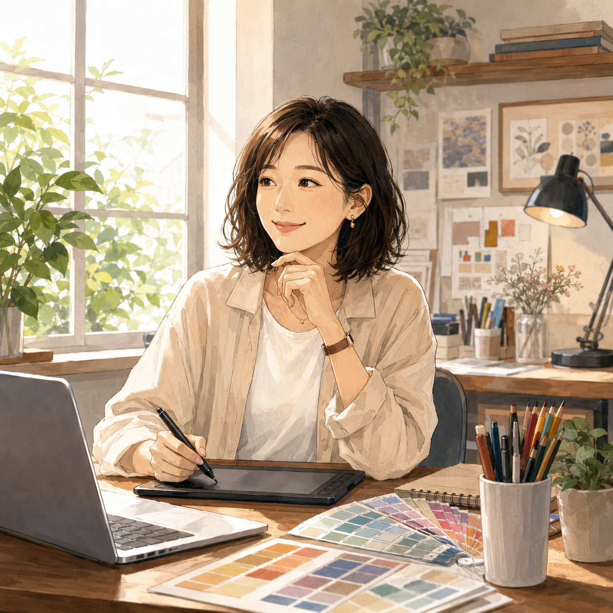 フリーランスデザイナー・30代女性のお客様