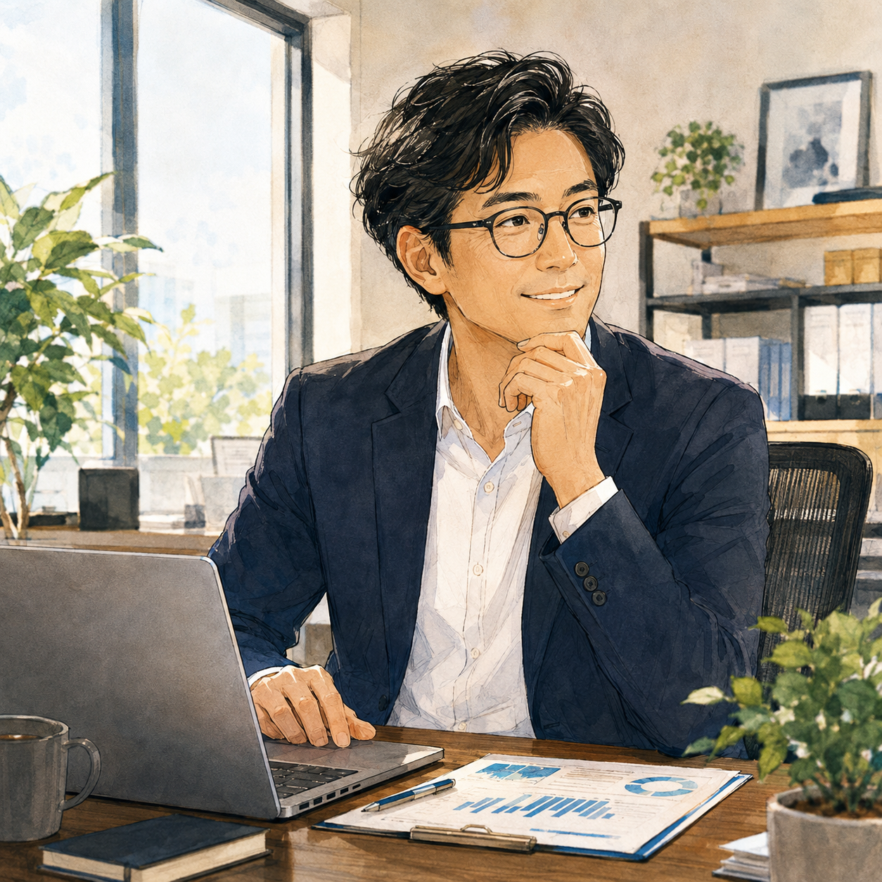 IT企業経営者・40代男性のお客様