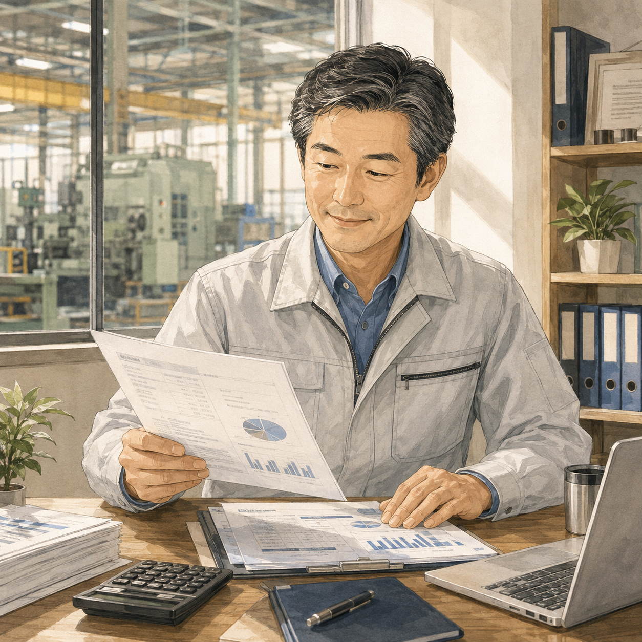 製造業経営者・50代男性のお客様