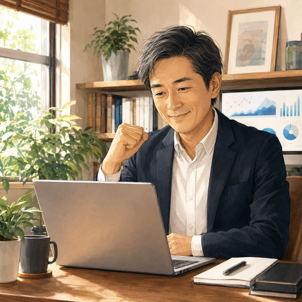 会社員・40代男性のお客様
