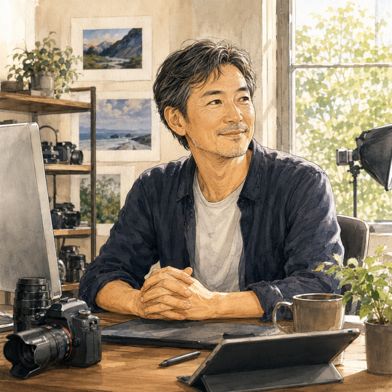 写真家・50代男性のお客様